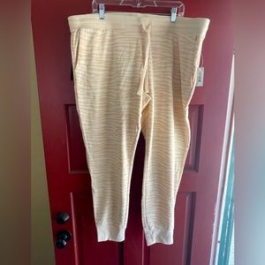 NWT Amazon casual tigger striped joggers